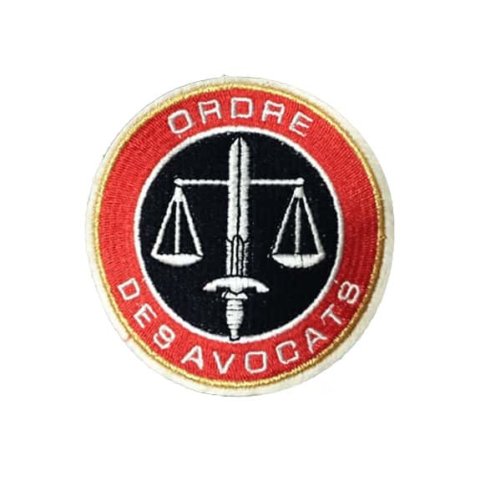 Ecusson brodé