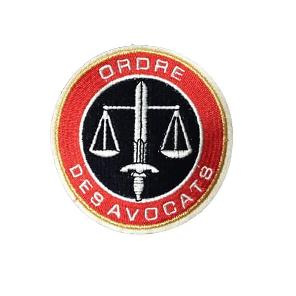 Ecusson brodé