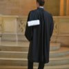 La robe d'avocat La Mérino vue de dos