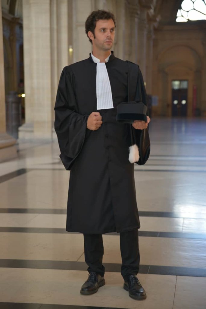 La robe d'avocat La Microfibre